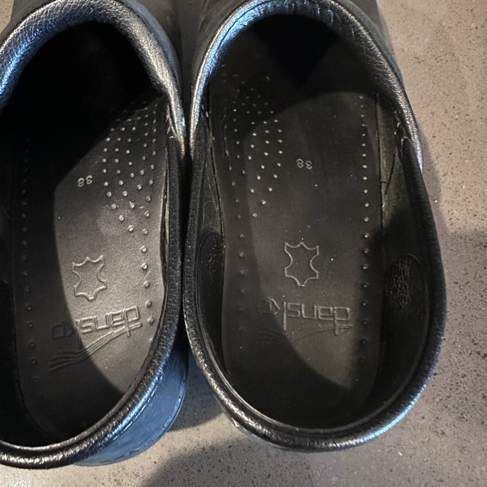 Dansko Ouled Black Clog size 38